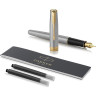 Ручка перьевая PARKER ESSENTIAL SONNET STAINLESS STEEL GT F 1931504